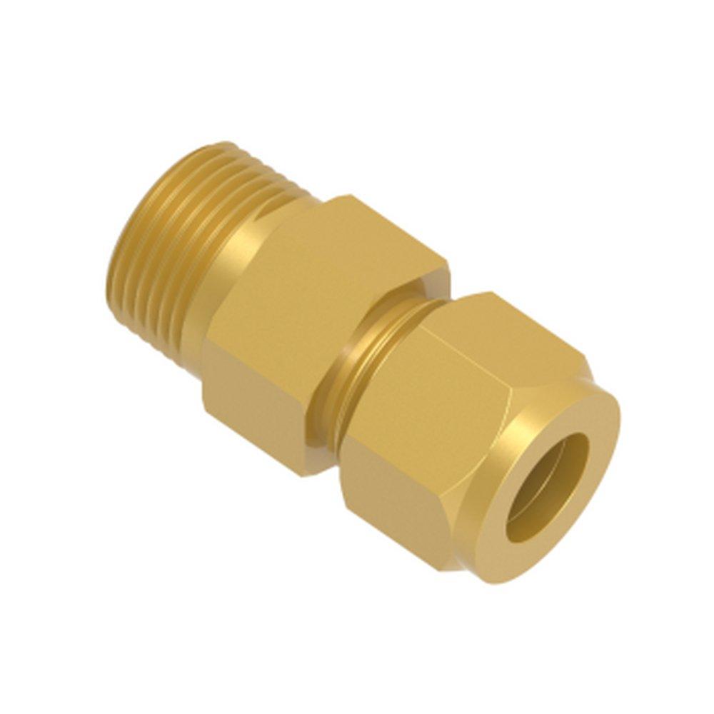 Hy-Lok USA Tubular x MIPT Reducing Brass Connector 