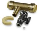 3/4 x 1/4 in. Female Sweat x OD Compression Brass Water Supply Fitting