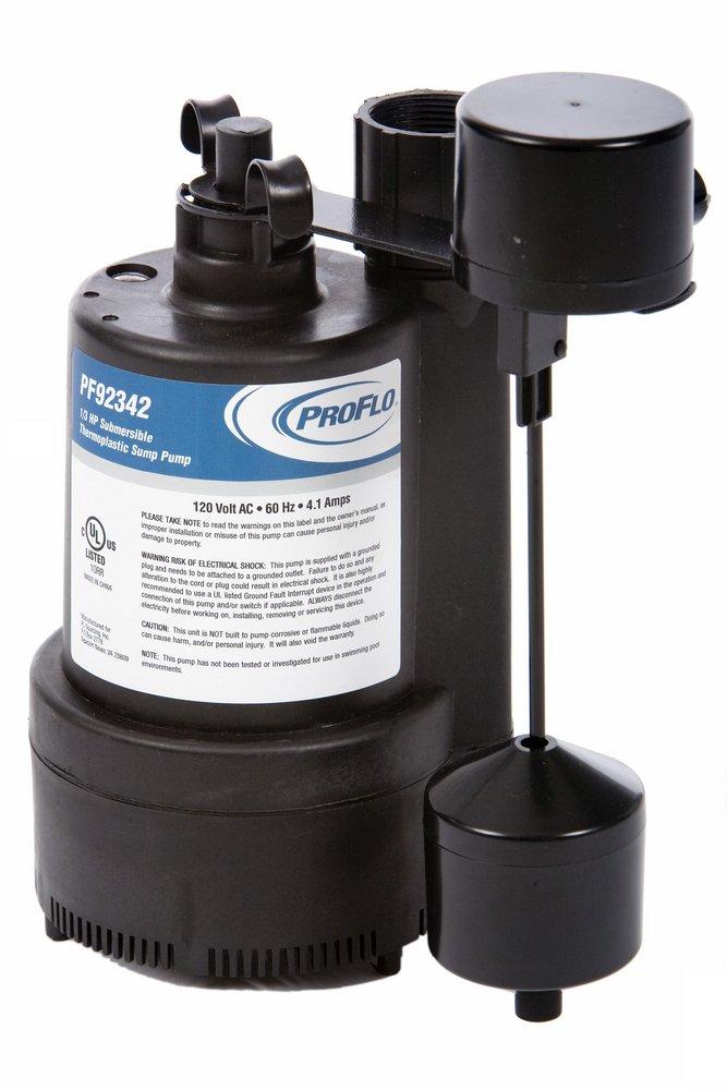 PROFLO® 1-1/2 in. 120V 10 ft. Plastic Sump Pump 