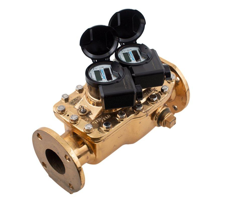 Neptune Technology Group Tru/Flo Compound Meter - Cubic Foot 