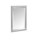 24 in. Rectangle Mirror in Light Grey