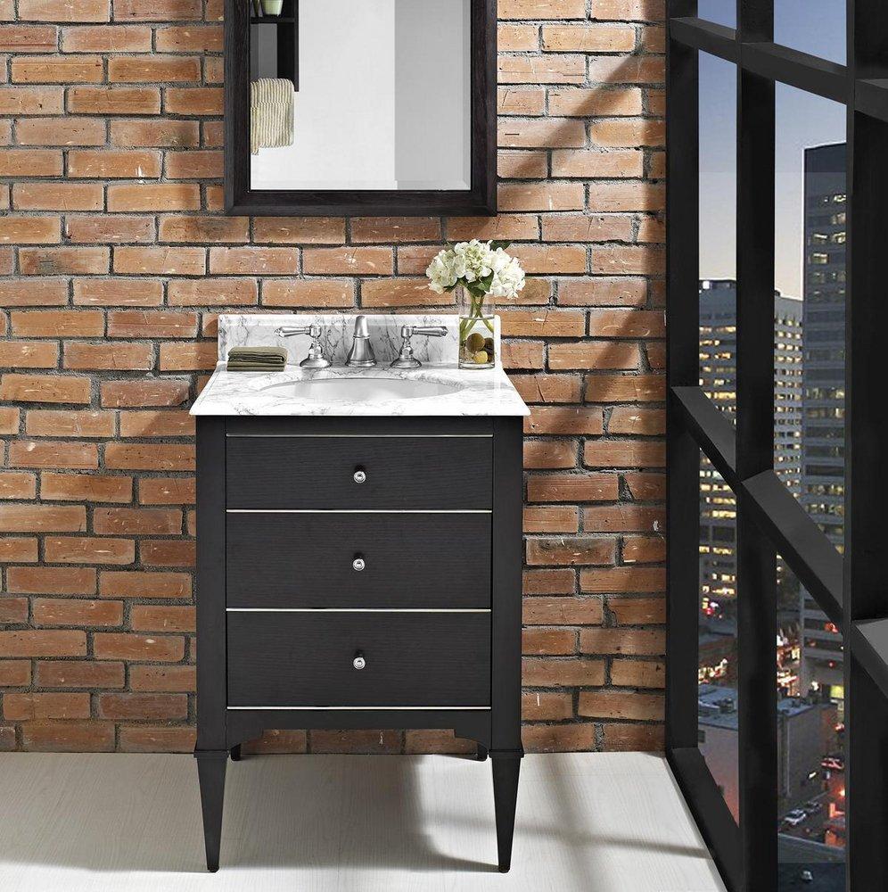 Fairmont Designs Vintage Black 34-1/2 x 24 in. Vanity 