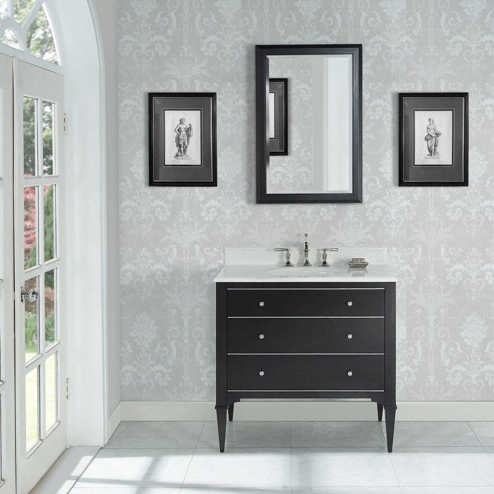 Fairmont Designs Vintage Black 34-1/2 x 36 in. Vanity 