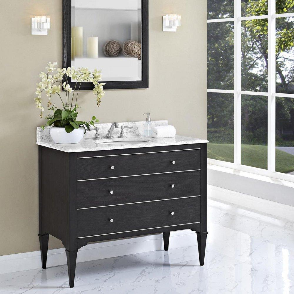 Fairmont Designs Vintage Black 34-1/2 x 42 in. Vanity 