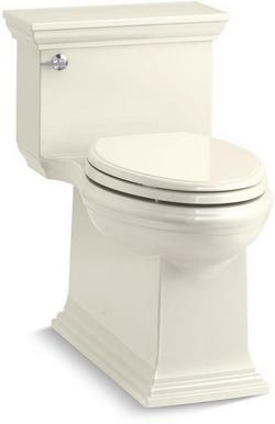 1.28 gpf Elongated One Piece Toilet in Biscuit