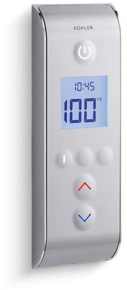 KOHLER Satin Chrome with Polished Chrome 3-Outlet Digital Interface with Eco-Mode Diverter 