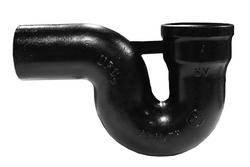3 in. Hub x Spigot Cast Iron P-Trap