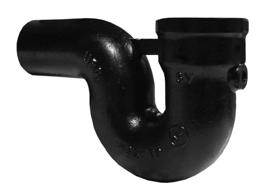 Tyler Pipe Hub x Spigot Cast Iron P-Trap 