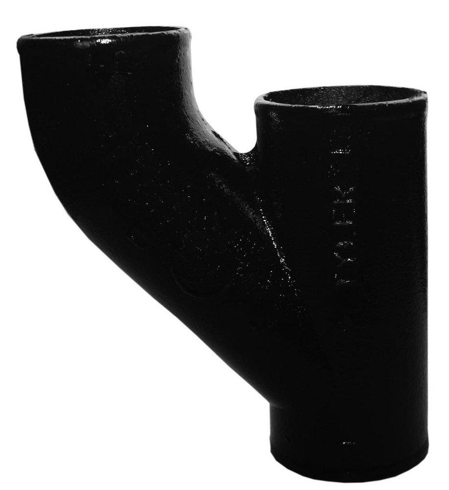 Tyler Pipe No Hub Cast Iron Upright Wye 