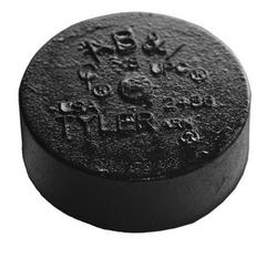 6 in. No Hub Cast Iron Blind Plug