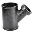 Tyler Pipe No Hub x Tapped Cast Iron Reducing Wye 