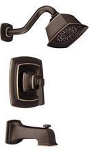 Moen Mediterranean Bronze Single Handle Single Function Bathtub & Shower Faucet (Trim Only) 