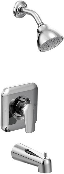 One Handle Single Function Bathtub & Shower Faucet in Chrome (Trim Only)