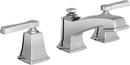 Moen Chrome Two Handle Widespread Bathroom Sink Faucet 