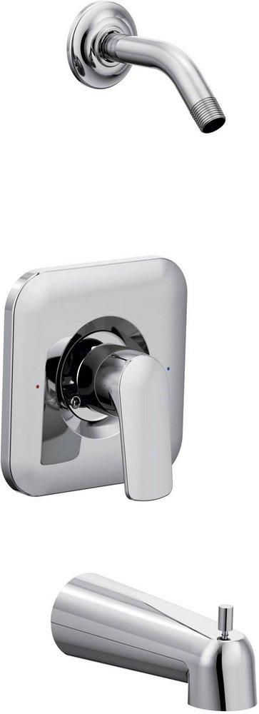 Moen Polished Chrome Single Handle Bathtub & Shower Faucet (Trim Only) 