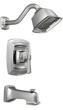 Moen Chrome Single Handle Single Function Bathtub & Shower Faucet (Trim Only) 