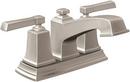 Two Handle Centerset Bathroom Sink Faucet in Spot Resist® Brushed Nickel