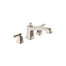 Moen Spot Resist&reg; Brushed Nickel Two Handle Roman Tub Faucet Trim Only 