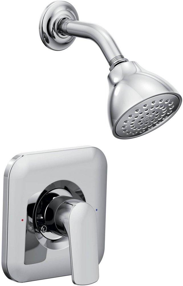 Moen Polished Chrome Single Handle Single Function Shower Faucet (Trim Only) 