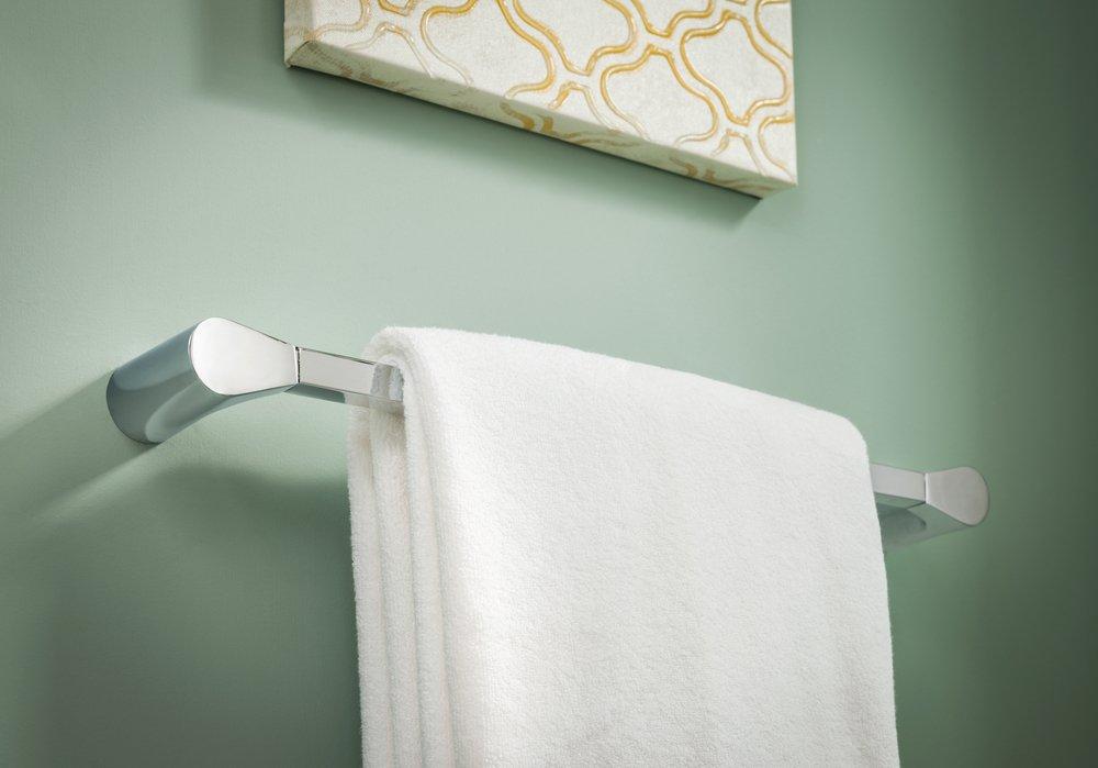 Cleveland Faucet Group Chrome 24 in. Towel Bar 