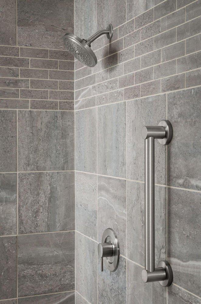 Moen Brushed Nickel 36 in. Grab Bar 