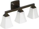 Moen Oil Rubbed Bronze 3-Globe Light Fixture 