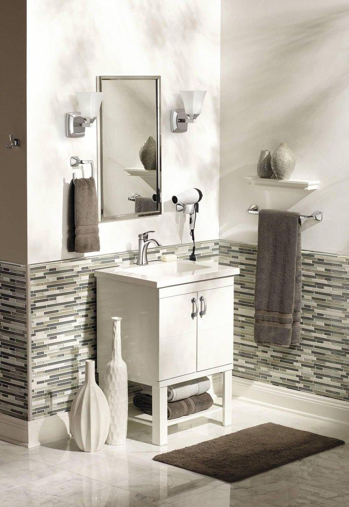 Moen Oil Rubbed Bronze 100W Wall Sconce Bath Light Fixture 