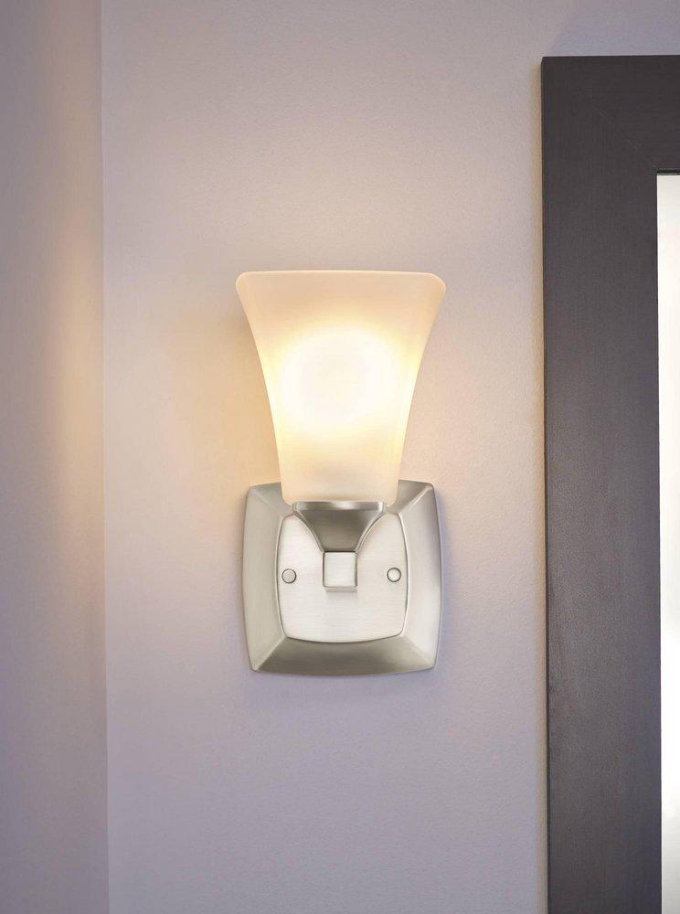 Moen Oil Rubbed Bronze 100W Wall Sconce Bath Light Fixture 