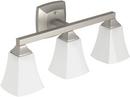 22" 3 Light Bathroom Vanity Light in Brushed Nickel