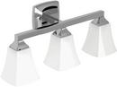 Moen Polished Chrome 3-Globe Light Fixture 