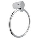Cleveland Faucet Group Chrome Round Closed Towel Ring 
