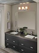 Moen Brushed Nickel 3-Globe Light Fixture 