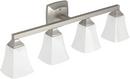 31" 4 Light Bathroom Vanity Light in Brushed Nickel