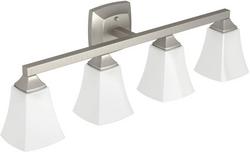 31" 4 Light Bathroom Vanity Light in Brushed Nickel