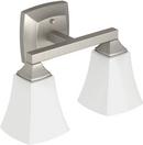 14" 2 Light Bathroom Vanity Light in Brushed Nickel