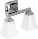 Moen Polished Chrome 2-Globe Light Fixture 