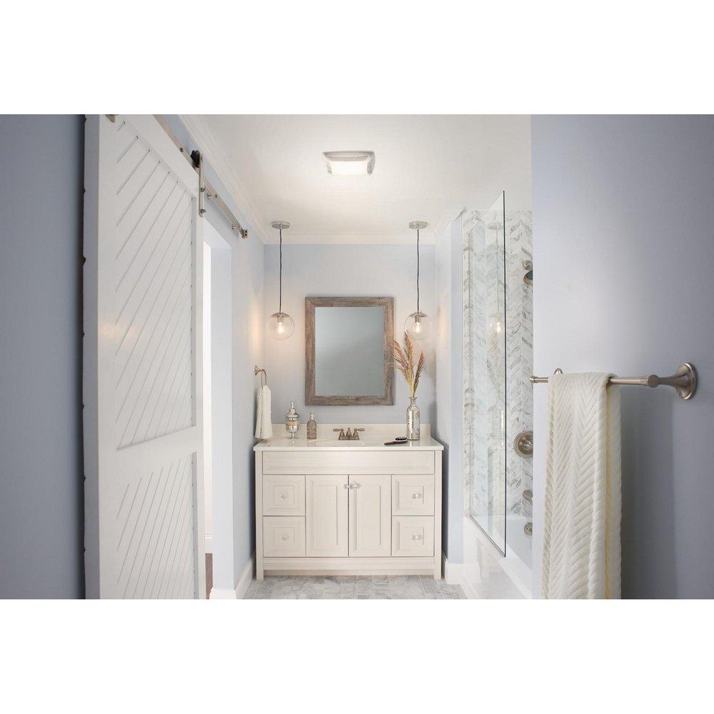 Broan White Bathroom Exhaust Fan in White 