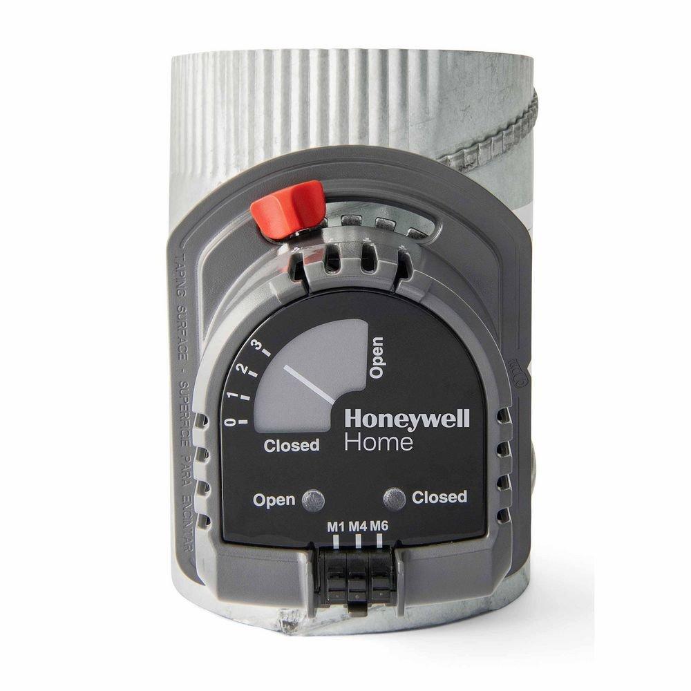 Honeywell Home Metallic Zone Damper Galvanized Steel 