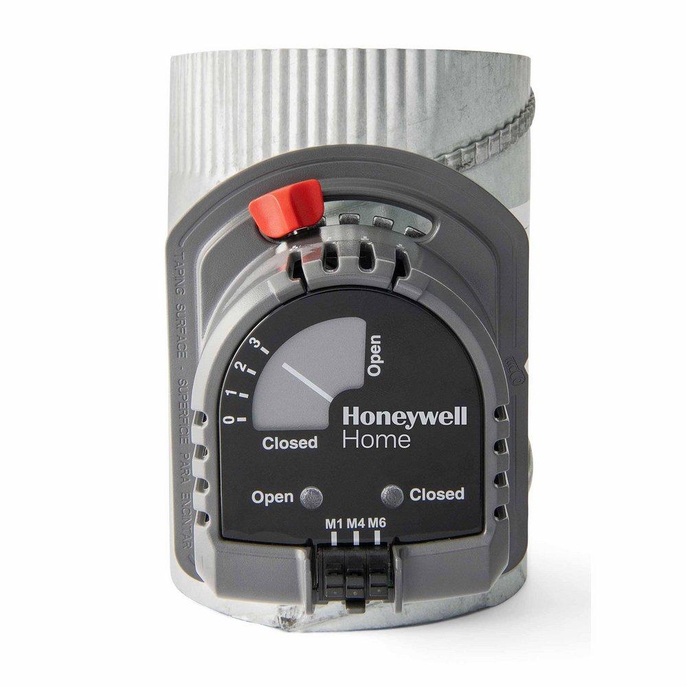 Honeywell Home Metallic Zone Damper Galvanized Steel 