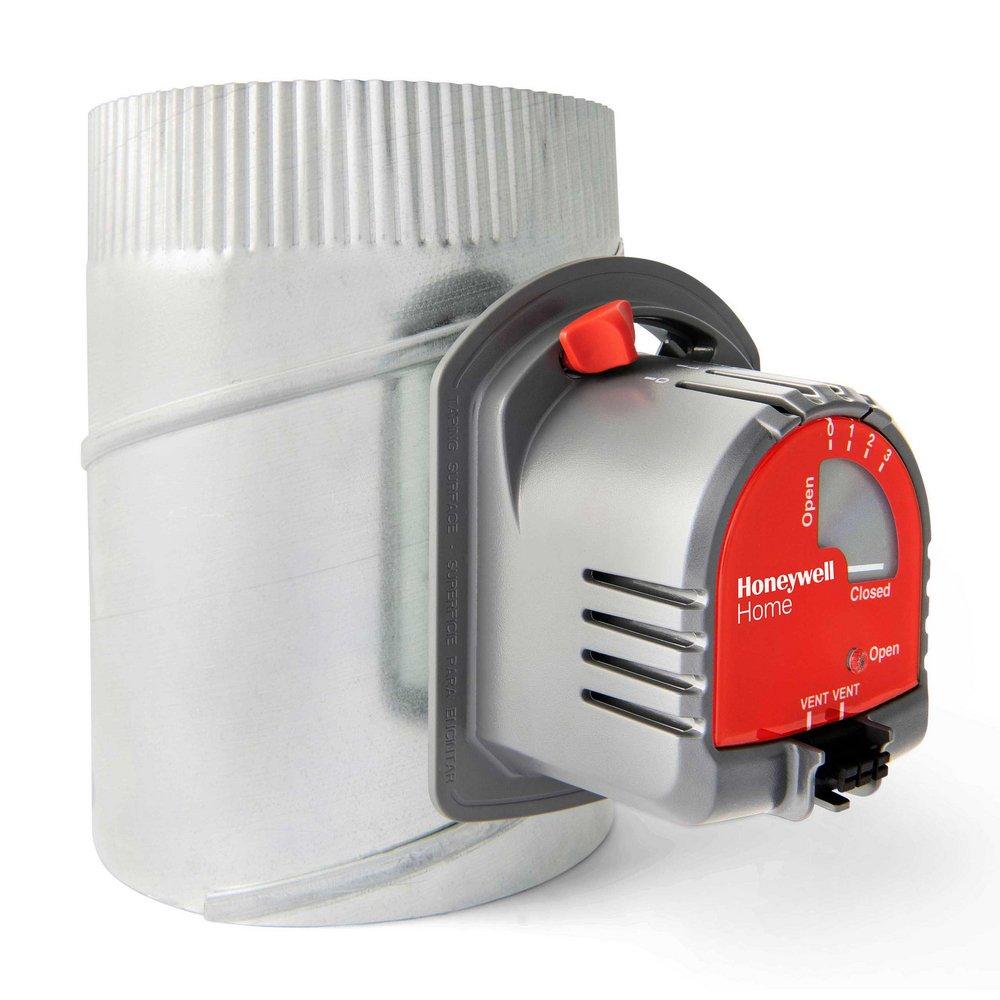 Honeywell Home Metallic Galvanized Steel Air Damper 