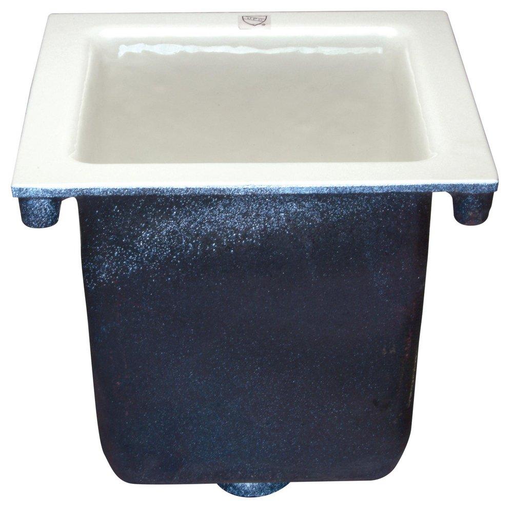 Zurn Nickel Floor Mount Cast Iron Floor Sink 