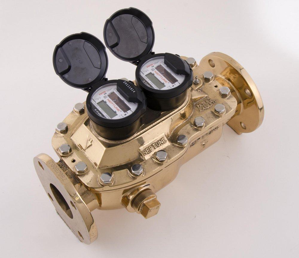 Neptune Technology Group Tru/Flo Compound Meter - Cubic Foot 