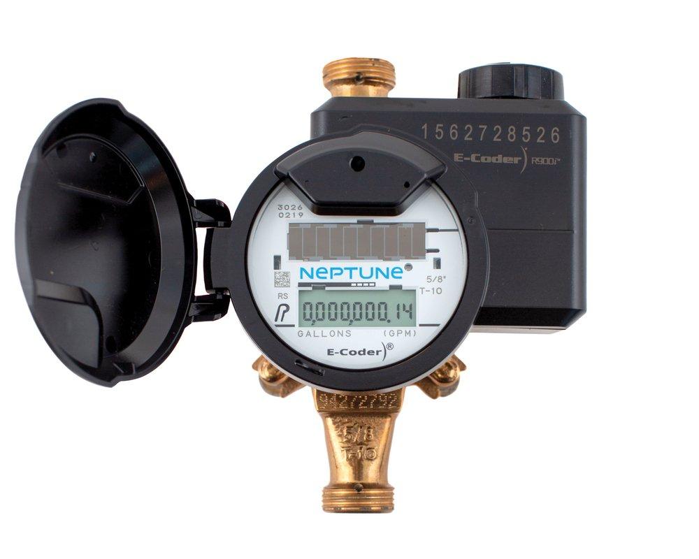 Neptune Technology Group T-10 Bronze Meter - Cubic Foot 