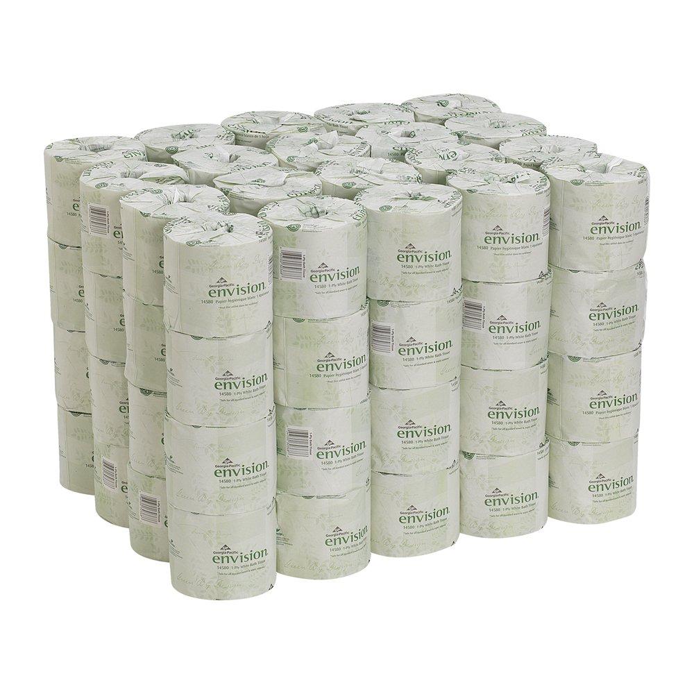 Georgia-Pacific White 1-Ply Bathroom Tissue (Case of 80) 
