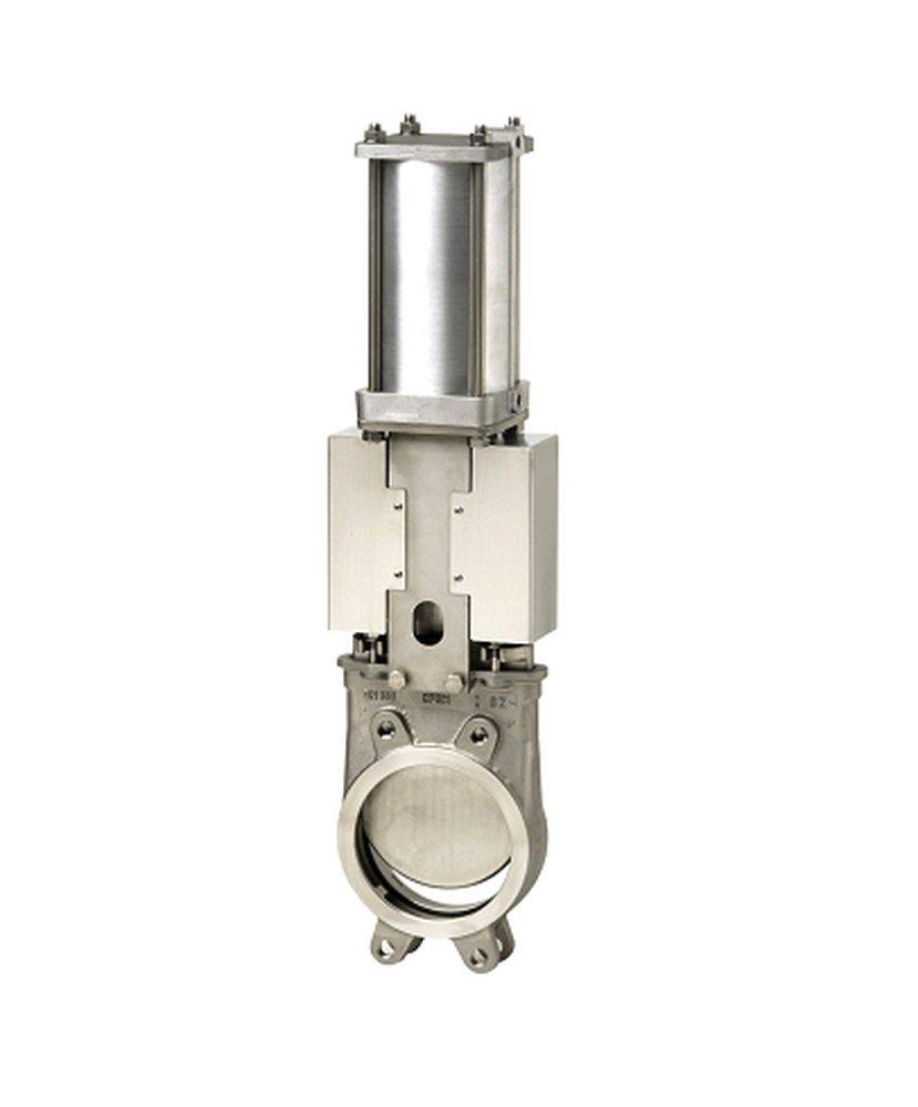 Wey Valve 316 Stainless Steel Knife Gate Valve with Cylinder 