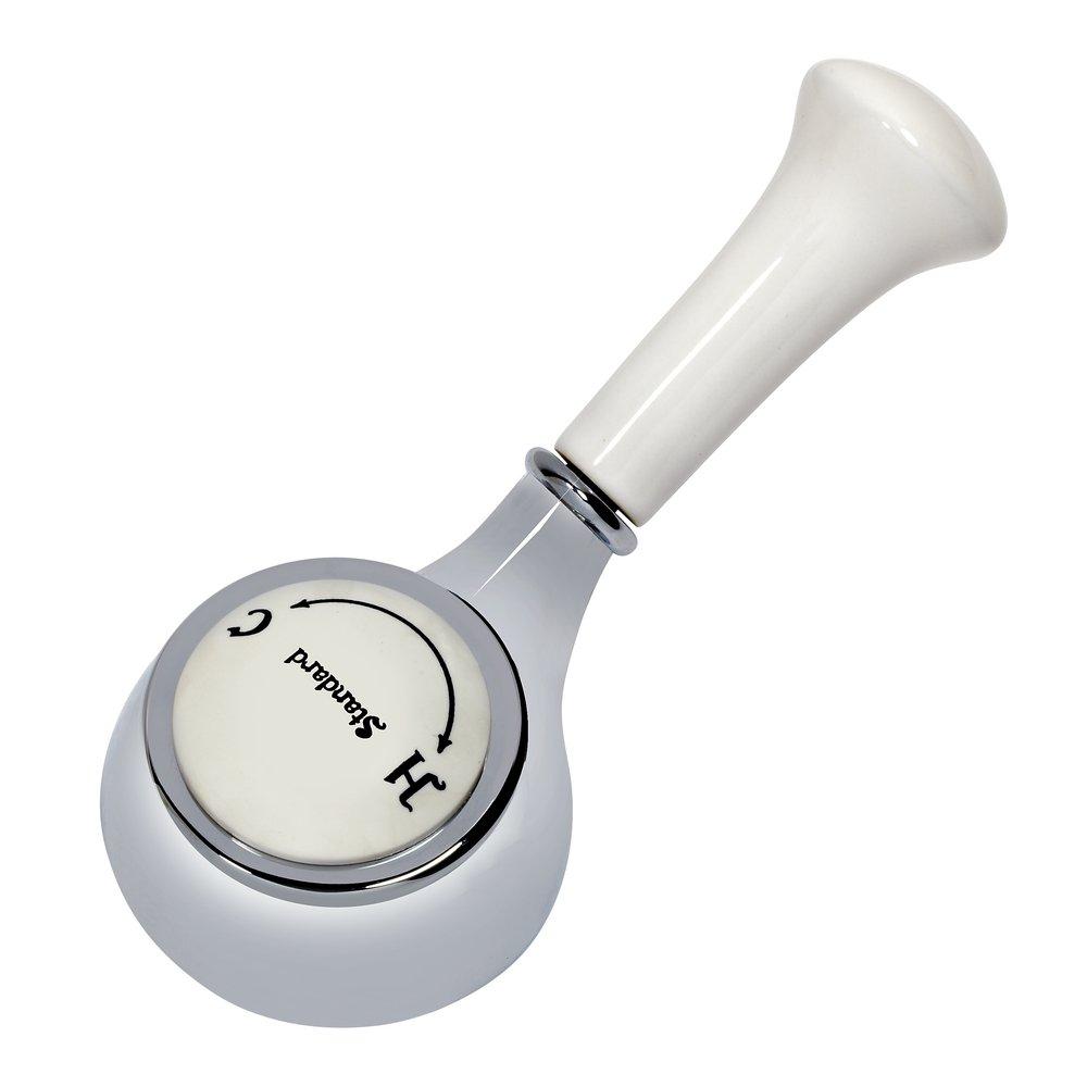 American Standard Polished Chrome 5-1/20 in. Porcelain Handle Kit 