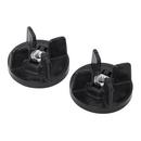 American Standard Black Plastic Mounting Nut 