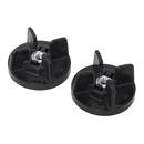 American Standard Black Plastic Mounting Nut 