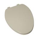 Elongated Closed Front Toilet Seat in Linen