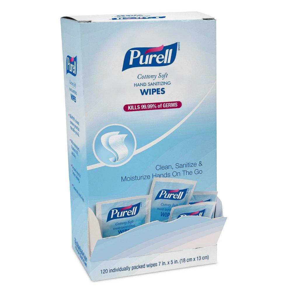 PURELL&reg; White Hand Sanitizing Wipes in White 